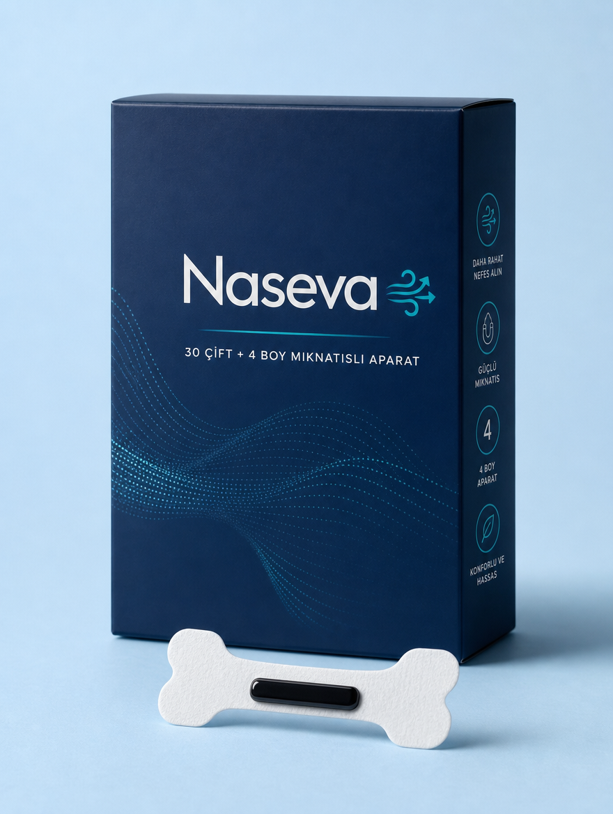 Naseva Mıknatıslı Burun Bandı Seti · 30'lu